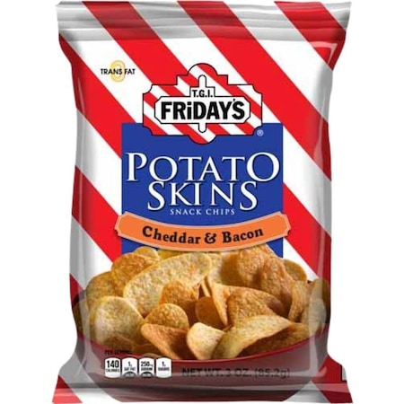 Tgi Fridays Potato Skin, Cheddar Bacon, 3 oz 432890