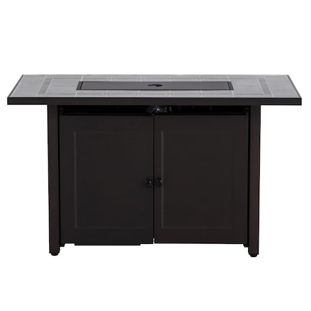 Sunjoy Hartnell Rectangular Propane Burning Firepit Table A302008620