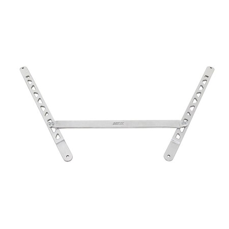 Hps Performance Aluminum Front Strut Brace Bar, Polished,  42-105P