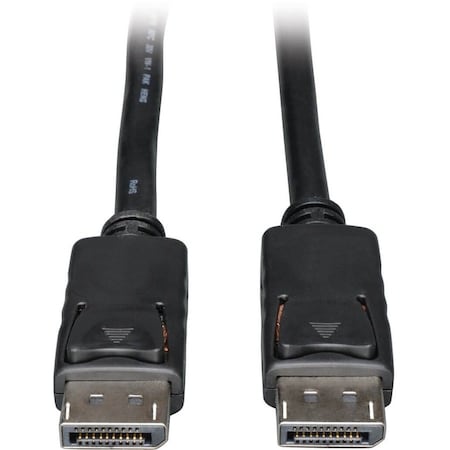 Tripp Lite DisplayPort Cable, Latches, M/M, 25ft P580-025