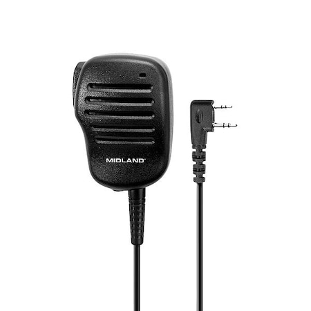 Midland Radio Speaker Microphone, Handheld, 2-Pin BIZTALK MA3