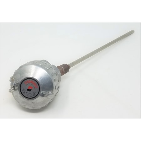 Pyromation 12in Type K-3/8in 316SS Sheath 1/2in NPT K68G-012-00-6HN31