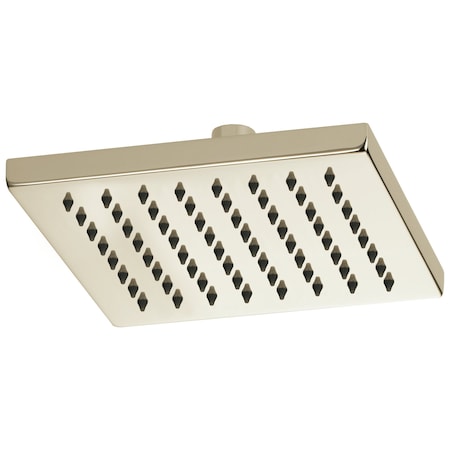 Brizo Essential Shower: 8 Linear Square Single-Function Raincan Shower Head - 1.75 GPM 83341-PN