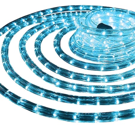 J Hofert Hometown Holidays Rope Light, 18 ft L, 120 V, 144-Lamp, Blue Light, LED Lamp 1380-04