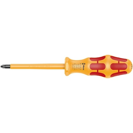 Wera 1065 i PZ VDE-insulated Kraftform Phillips-head screwdriver, PZ 2 x 100 mm 5051613001