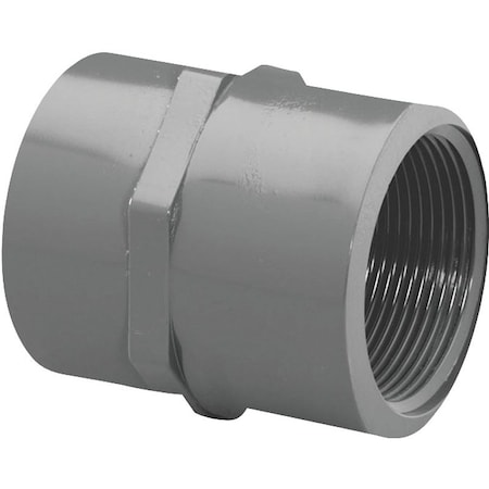 Genova LASCO 835015BC Pipe Adapter, 112 in, Slip x FIP, PVC, SCH 80 Schedule 835015-BC