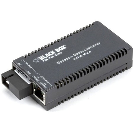 Black Box BLACK BOX Transceiver/Media Converter - Fast Ethernet100 - MBPS Media Converter LHC043A-R4