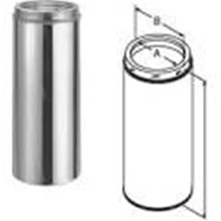 Dura-Vent 9602 8'' x 06'' DuraTech Chimney Pipe - Stainless Steel 8DT-06SS
