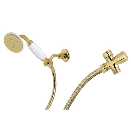Kingston Brass Hand Shower Kit, Polished Brass KX1062BD