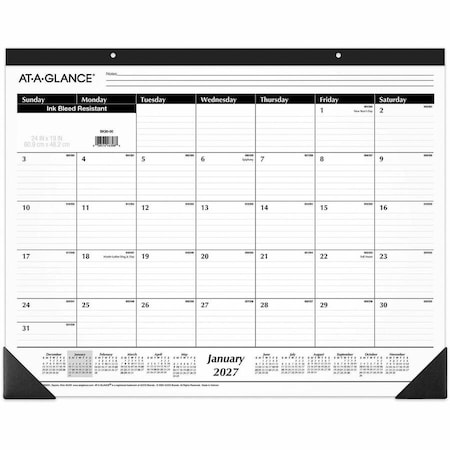 At-A-Glance Ruled Desk Pad, 24 x 19, 2022 SK3000