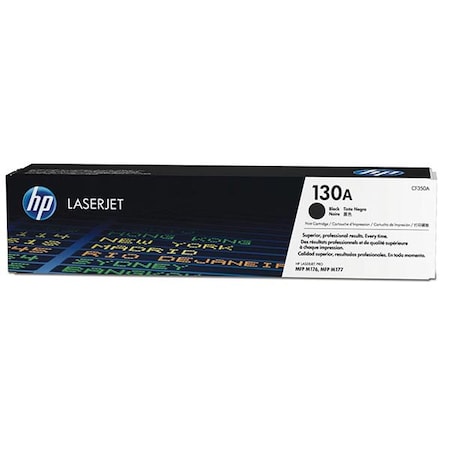 Hp 130A (CF350A) Black Original LaserJet Toner Cartridge (1,300 Yield) CF350A