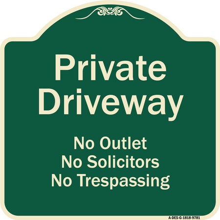 Signmission Green, 18 Inch x 18 Inch, Heavy Gauge Aluminum A-DES-G-1818-9781