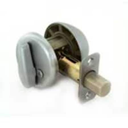 Schlage B60626 Deadbolt, 1 Grade, SC1 Key, Metal, Satin Chrome, 2-3/8, 2-3/4 in Backset, C Keyway B60N626
