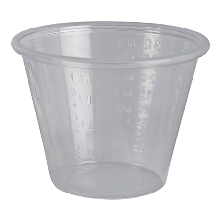 Empress Graduated Medical Cup Clear 1 oz EPC100G