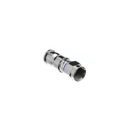 Cable Wholesale RG6 F-PIN Compression Connector (Purple Band) (25pcs/bag) 31X4-31325