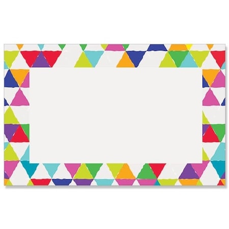 Nashville Wraps Bright Mosaic Border Enclosure Gift Card, 3.5x2.25, 50PK AC6043