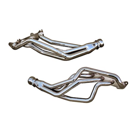 Karuma Car Care 16340 Long Tube Exhaust Header - 1979-2004 Ford Mustang 5.0L, Swap 1.75 in. KA3630350