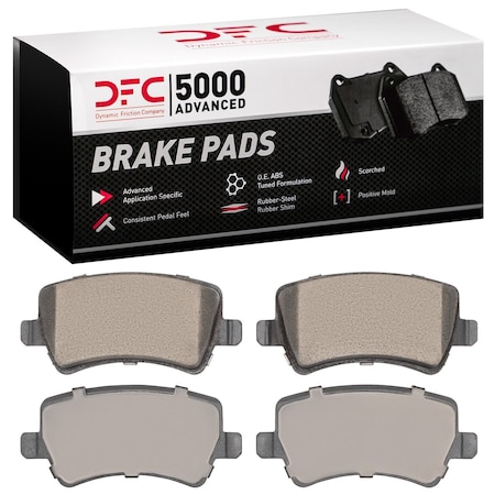 Dfc 5000 Advanced, Disc Brake Pad Set,  1551-1307-00