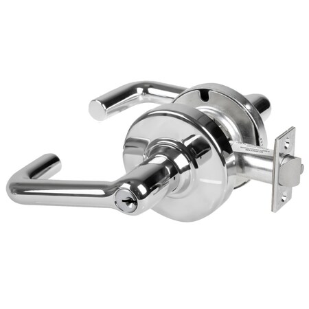 Schlage Grade 1 Entrance Lock, Tubular Lever, Standard Cylinder, Bright Chrome Finish, Non-Handed ND53PD TLR 625