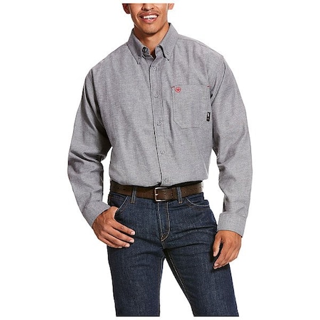 Ariat Men's FR Durastretch Work Shirt, 8.3 cal/sq cm, 3XLT, DuraStretch Work Shirt 10027885