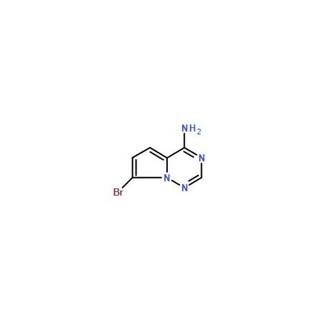 Ak Scientific 7-Bromopyrrolo[2, 1-f][1, 2, 4]triazin-4-amine (25g), CAS 937046-98-5 5929AC-25g
