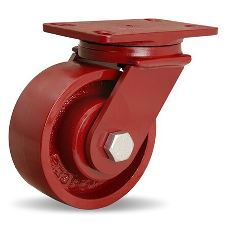 Hamilton ForgeMaster Swivel Caster, 6" x 2-1/2" Metal Wheel, 3/4" Precision Tapered Bearing S-FM-6MT