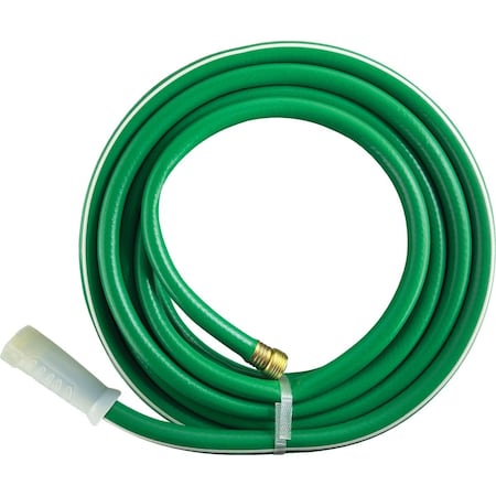 Best Garden 5/8'' Dia. x 25 Ft. L. Medium-Duty Vinyl Garden Hose with Guard-N-Grip DBAW5825V2