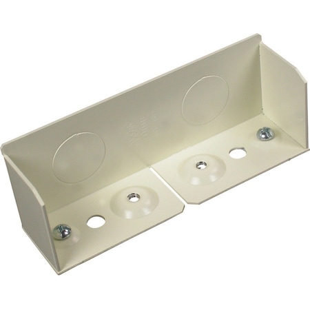Legrand Blank End, 4000 Series, 1 Channel, 4.75 in W, 1.25 in H, 1.25 in L, Gray G4010B