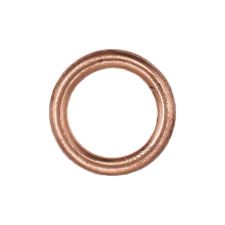 Auveco Oil Drain Plug Copper Crushable Gasket 1/2in Inside Diameter, 10PK 19545