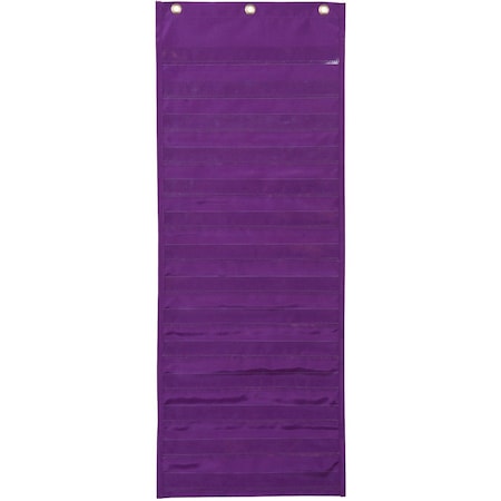 Pacon Dry Erase Activity Pocket Chart, Purple PAC20410