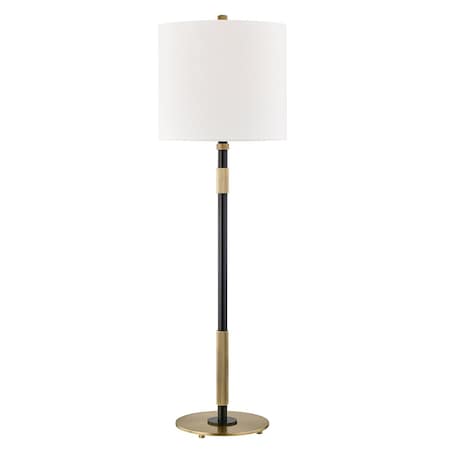 Hudson Valley Lighting Bowery 1 Light Table Lamp 10 In. Aged Old Bronze L3720-AOB