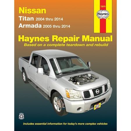 Haynes Manuals NISSAN TITAN & ARMADA 04-14 72070
