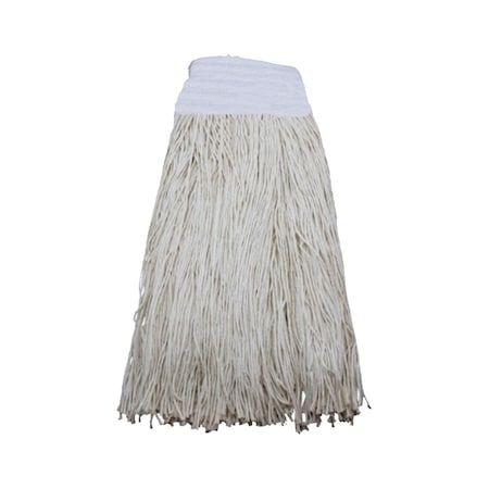 Bsl String 8-ply Cotton Cut-End Mop Head, Wide Band 20 oz No 24, PK12 3967