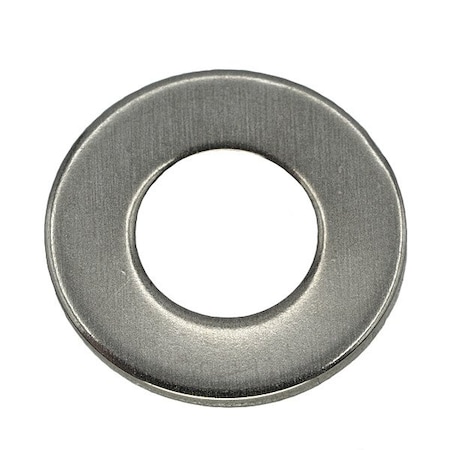 Zoro Select Flat Washer, For Screw Size 5/16 in , Titanium Plain Finish 0075306
