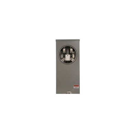 Eaton 200A 1-Position 4-Jaw Ringless Meter Socket (Triplex Ground) 1009046CH