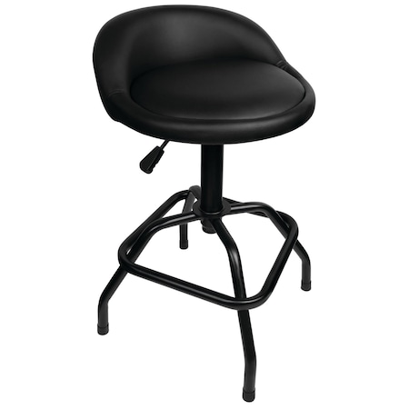 Performance Tool Pneumatic Swivel Bar Stool, Adjustable Height, 360 Swivel Seat, 330lb W85011