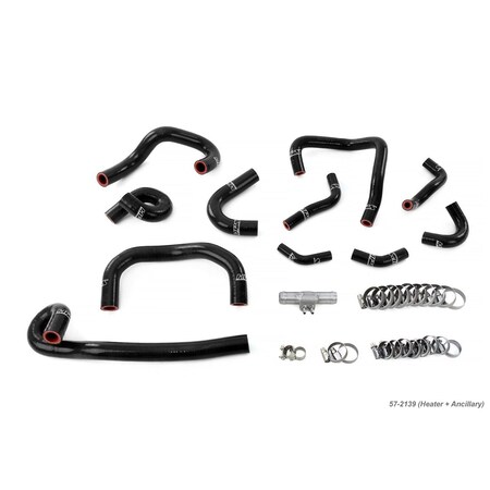 Hps Performance Silicone Heater and Ancillary Coolant Hose Kit 57-2139-BLK