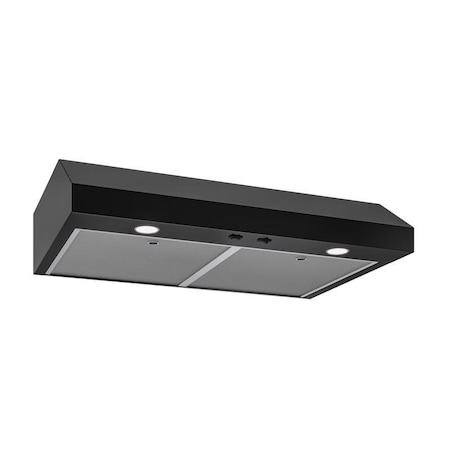 Broan-Nutone GLA1 30 in. W Black Range Hood GLA1303BL