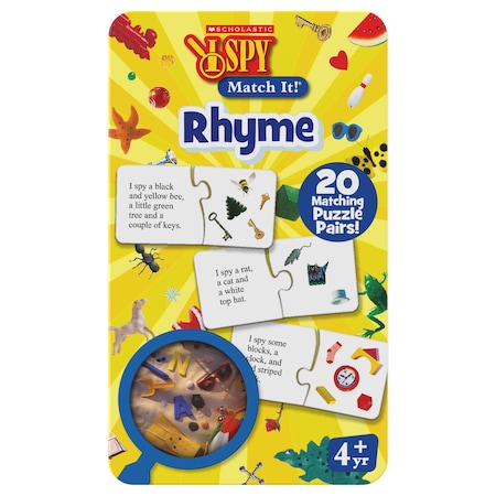 The Learning Journey International I Spy - Match It! Tin, Rhyme 301128