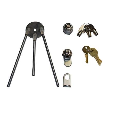 Omnimed Replacement Lock Kit for Narcotic Cabinet, 181601 and 181651 1816024