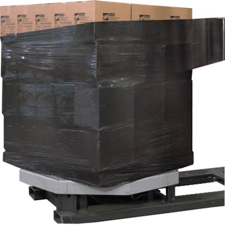 Partners Brand Blown Mach Stretch Film, 20x80Gx5000ft, 20" W x 5000' L, Black MSF2080BLK
