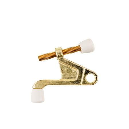Pamex Heavy Duty Hinge Pin Door Stop Bright Brass Finish DD0241PB