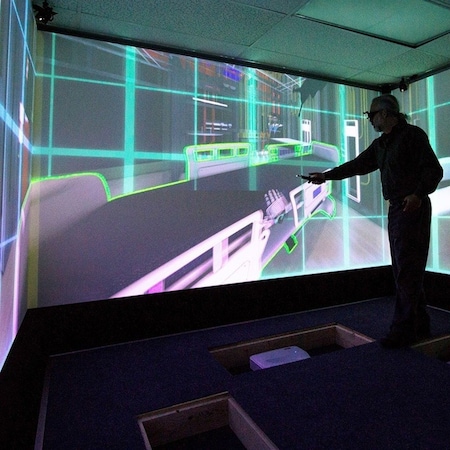 Draper Draper Edgeless Clarion 123" Projection Screen - 16:10, Matt White XT1000VB, - Fixed Screen 255029