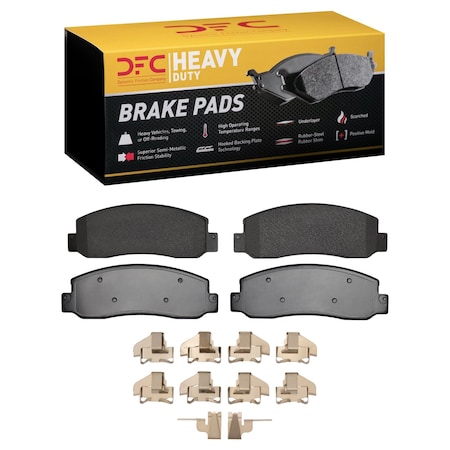 Dfc Heavy Duty Disc Brake Pad Set, 1214-1333-01