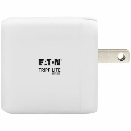 Eaton Tripp Lite Series Dual-Port Compact USB-C Wall Charger - GaN Technology, 40W PD Charging U280-W02-40C2-G