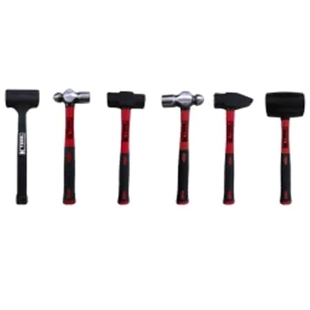K-Tool International K Tool International  Hammer Set - 6 Piece KTI71770