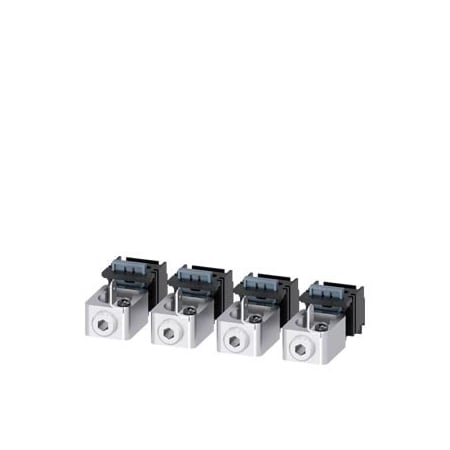 Siemens circular conduc. terminal TA1.1 10A&95 mmAsqrd with auxiliary conductor voltage 3VA9114-0JG11