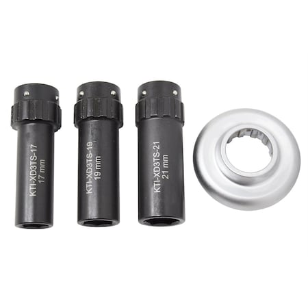 K-Tool International 4Pc Metric Ultimate Torq Socket Set STS4-4PC-MM