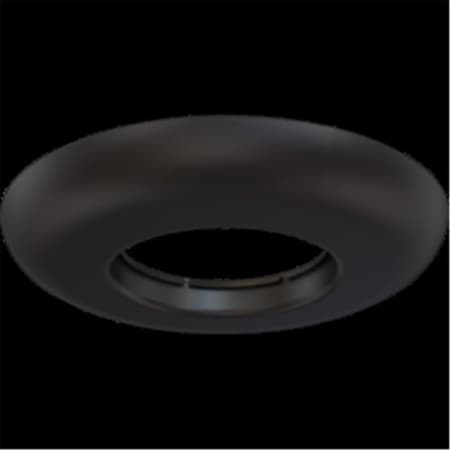 Dynamicfunction Black Decorative Escutcheon Plate DY2545767