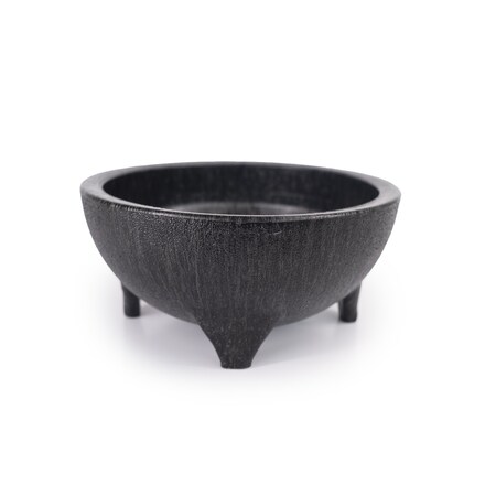 Hs 56 oz. Molcajete Super, Salsa, Side, Salad Bowl, Charcoal, 12 each/case NHS1021